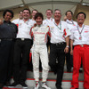 GP2アジアシリーズ、TDPの小林可夢偉がチャンピオンに