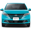 日産ノート（ターコイズ）