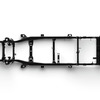 三菱 トライトン 新型：新開発のラダーフレーム