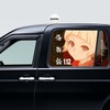 「傷物語タクシー」が東京の街を走る　車窓メディア「Canvas」がコラボ