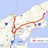 能登半島地震：能登半島・輪島市、珠洲市、能登町へのアクセス道路（大型車）