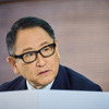 トヨタ自動車の豊田章男代表取締役会長（1月30日）