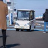 歩車共存エリアで走行するCiKoMa（サイコマ）
