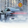 ポルシェ 911ターボ 改良新型プロトタイプ（スクープ写真）