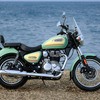 ロイヤルエンフィールド・メテオ350（オーロラグリーン）