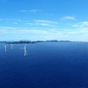 ジャパン・リニューアブル・エナジーが手がける事業のひとつ、洋上風力発電
