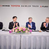 ダイムラートラック、三菱ふそう、日野およびトヨタ、CASE技術開発の加速を目指すとともに、三菱ふそうと日野を統合する基本合意書を締結（2023年5月）