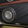 「フロント4ウェイ+サブウーファー」というスピーカーレイアウトが採用されたオーディオカーの一例（製作ショップ：レジェーラ＜静岡県＞）。