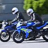 スズキ GSX250R（手前）/ジクサーSF250（奥）