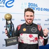 チームの母国戦でポールポジションを獲得したオリバー・ローランド（日産）。　(c) Formula E