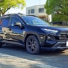 FLEX Z［VSAAG-C1AS3］RAV4ハイブリッド装着例（フロント：60mmダウン / リア：55mmダウン）