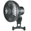 首振り機能付き車載サーキュレーターK-FAN14-B