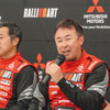 2023年大会で日本人ペア最上位の8位となったドライバー田口勝彦選手（右）とコドライバー保井隆宏選手（左）