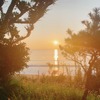 種子島最南端に位置する鉄砲伝来の「門倉岬」での夕焼け。本当に船が漂着したのかと思うほどの断崖絶壁。