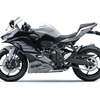 カワサキ Ninja ZX-4R SE　メタリックマットホワイティッシュシルバー×メタリックフラットスパークブラック