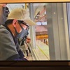 トークショーで流れた衝突試験の映像。