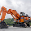 超大型油圧ショベルEX5600-7（2021年の納車イベント）
