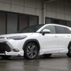 サステックNF210 トヨタ・カローラクロス装着例（フロント：20mmダウン / リア：34mmダウン）