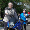 スズキ鈴木俊宏社長がブルーの新型スズキ『カタナ』を初公開