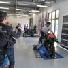MotoGPマシンにも跨れた
