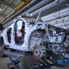 BMWのリサイクルセンターで解体される車両。その多くは量産前のテスト車両