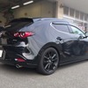 テイン フレックスZ マツダ・MAZDA3ファストバック装着例（ダウン量：フロント 40mmダウン / リア 40mmダウン）