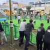 会場内には特設ドッグランも登場