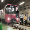 震度6！ 都営地下鉄で「異常時総合訓練」---脱線、避難、復旧