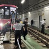 都営地下鉄異常時総合訓練：乗客の避難誘導