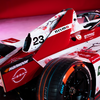 日産の新デザインのフォーミュラEマシン