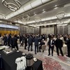 大会終了後には懇親会が行われ、和やかな雰囲気の中で業界関係者の親交が深められた
