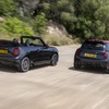 MINIの3ドアハッチバックとコンバーチブル「JCW」改良新型