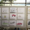 子供お絵描き大会の作品の一部