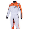 KMX-9 V3 SUIT GRAPHIC 6 2005 WHITE ORANGE BLACK