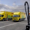 三菱ふそう『eキャンター』新型をスウェーデンのDHLの配送ルートで使用開始