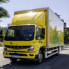 三菱ふそう『eキャンター』新型をスウェーデンのDHLの配送ルートで使用開始