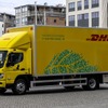 三菱ふそう『eキャンター』新型をスウェーデンのDHLの配送ルートで使用開始