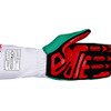 TECH-1 K V3 GLOVES 263 WHITE GREEN RED