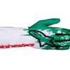 TECH-1 K V3 GLOVES 263 WHITE GREEN RED