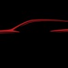 メルセデスAMGの自社開発の高性能電動SUVのスケッチ