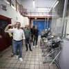 Engine Department（エンジンの設計室）は、社内でも最も機密事項の多い部屋。ジャーナリストが入るのは稀とのこと。