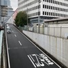 高速八重洲線北行、西銀座JCTから八重洲トンネルへ