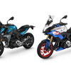 BMW F 900 R（左）とF 900 XR（右）