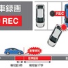 衝撃だけでなく、フロントカメラで捕捉した動体を検知する、最長 24 時間の長時間「駐車監視録画」に対応