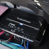 サブウーファー用のパワーアンプとして用いられるのがロックフォードのP500Xbd。