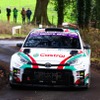 2024年BRC（英国ラリー選手権）にて優勝を果たした、カストロールカラーのGRヤリス・ラリー2オリジナル車両の展示も行う