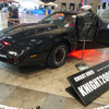 「スーパーライド」コーナーに展示されている『ナイトライダー』ナイト2000（東京コミコン2024）