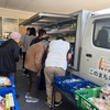 トヨタ・コニック・プロが開発した「このまち市場専用車両」を使用した移動スーパーの実証実験