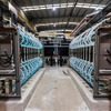 バナジウム電解液製造の様子（Vecco社製造設備）