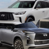 インフィニティQX60（上）とQX80（下）